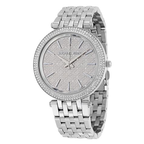 damenuhr michael kors silber|michael kors damenuhrn.